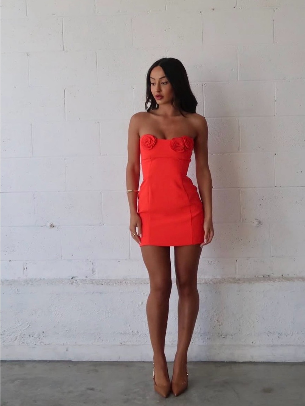 Amanda Uprichard Strapless Sabine REVOLVE Mini Dress - Picture 6 of 9